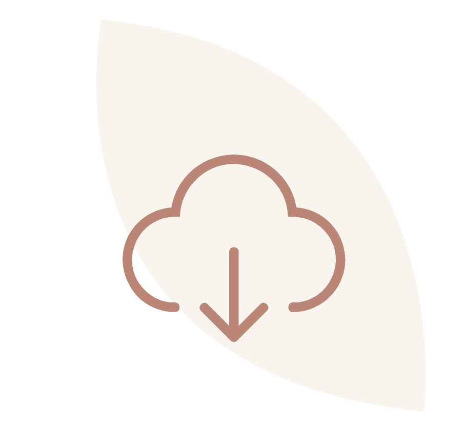 Memorial Photo Sharing Cloud Download Icon - honorpix - honorpix Cloud download icon for memorial photo sharing and remembrance keepsakes.
