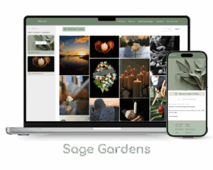 GUESTPIX Design Themes - Sage Gardens