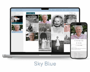 GUESTPIX Design Themes - Sky Blue