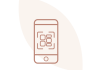 QR code for memorial photo sharing and remembrance keepsakes.